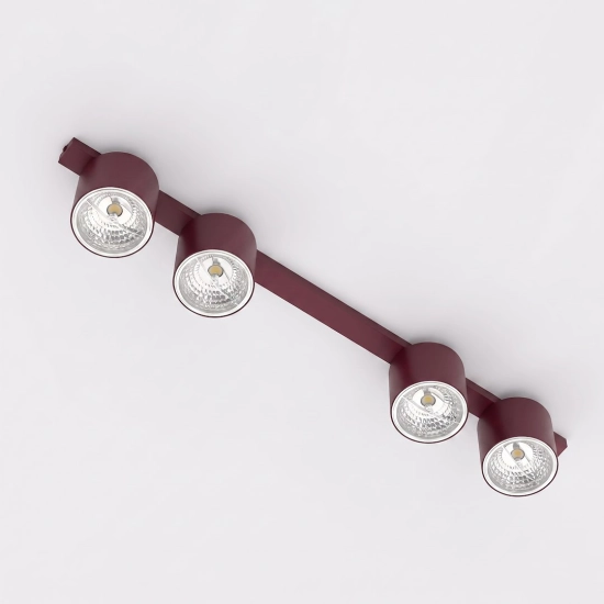 Lampa sufitowa NANO 4 BURGUNDY 1697/4 EMIBIG - zdjęcie dodatkowe 2