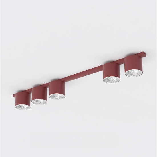 Lampa sufitowa NANO 5 BURGUNDY 1697/5 EMIBIG - zdjęcie produktu