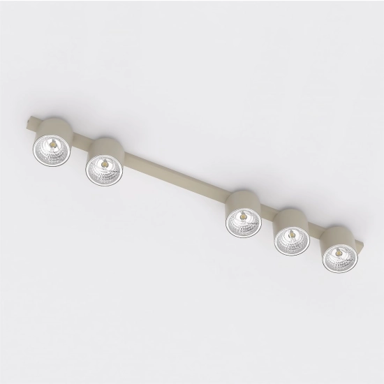 Lampa sufitowa NANO 5 MOKKA 1698/5 EMIBIG - zdjęcie dodatkowe 2
