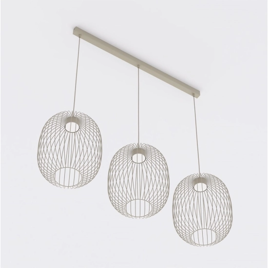 Lampa wisząca MANTRA 3 MOKKA 1701/3 EMIBIG - zdjęcie dodatkowe 3