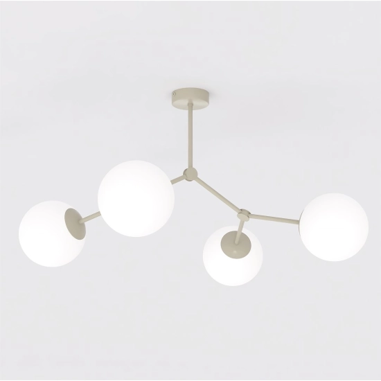 Lampa sufitowa SPACE 4 MOKKA OPAL 1703/4 EMIBIG - zdjęcie produktu