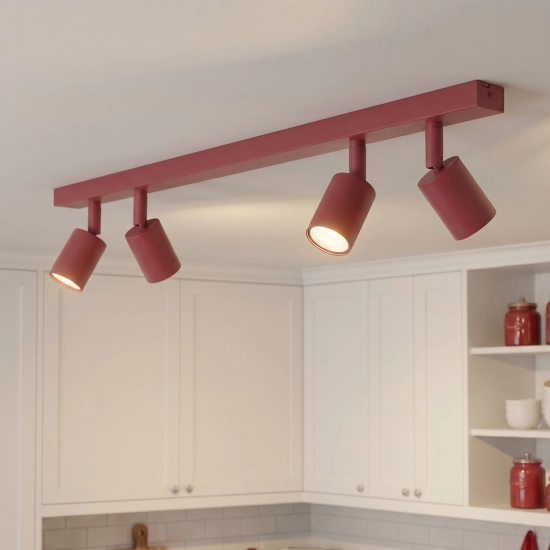 Lampa sufitowa FLASH 4 BURGUNDY 1704/4 EMIBIG - zdjęcie dodatkowe 2