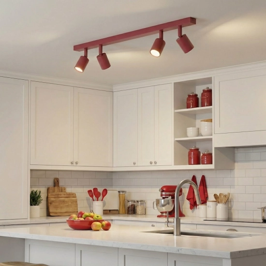 Lampa sufitowa FLASH 4 BURGUNDY 1704/4 EMIBIG - zdjęcie dodatkowe 4