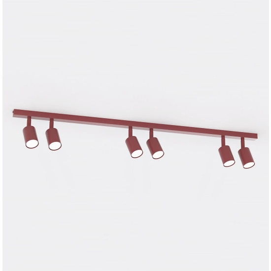 Lampa sufitowa FLASH 6 BURGUNDY 1704/6 EMIBIG - zdjęcie produktu