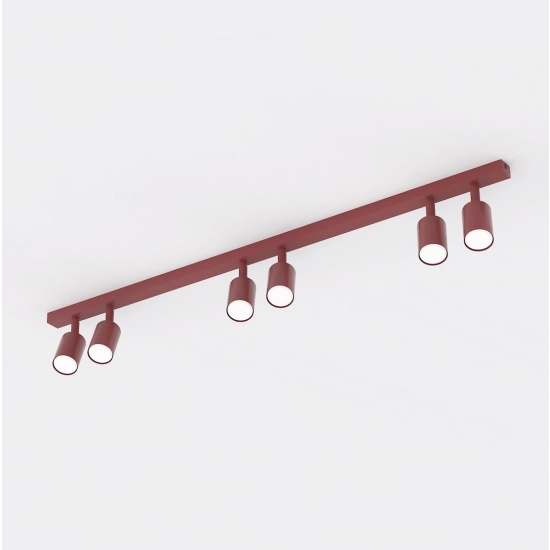 Lampa sufitowa FLASH 6 BURGUNDY 1704/6 EMIBIG - zdjęcie dodatkowe 1