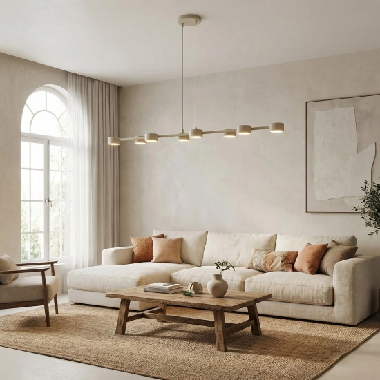 Lampa wisząca MEGARA 8 MOKKA 1707/8 EMIBIG - zdjęcie dodatkowe 6