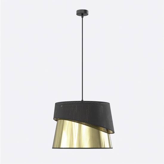 Lampa wisząca CANVA 1 BLACK GOLD 1708/1 EMIBIG - zdjęcie produktu