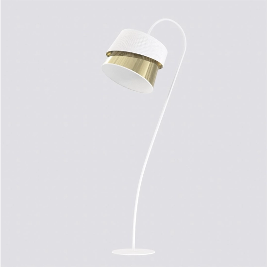 Lampa podłogowa CANVA LP1 WHITE GOLD 1710/LP1 EMIBIG - zdjęcie dodatkowe 1