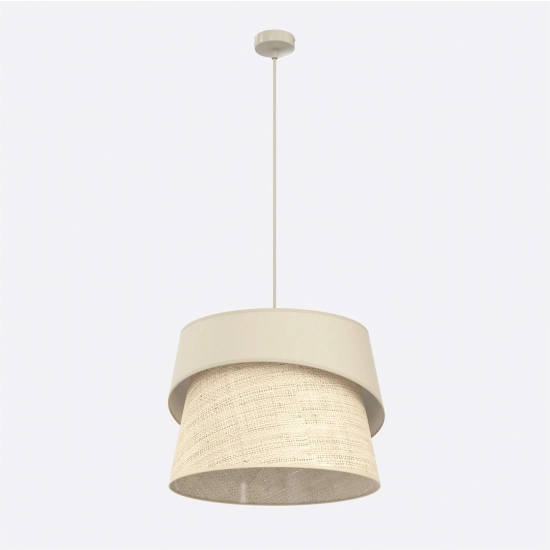 Lampa wisząca CANVA 1 MOKKA RATTAN 1712/1 EMIBIG - zdjęcie dodatkowe 1