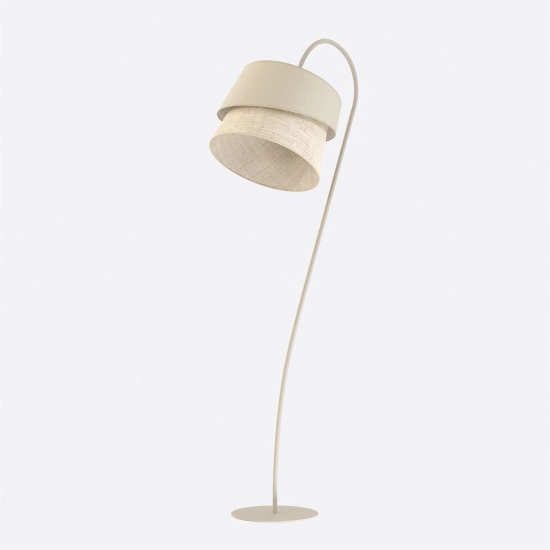 Lampa podłogowa CANVA LP1 MOKKA RATTAN 1712/LP1 EMIBIG - zdjęcie produktu