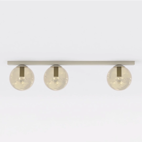 Lampa sufitowa FIT 3 MOKKA AMBER 1714/3 EMIBIG - zdjęcie produktu