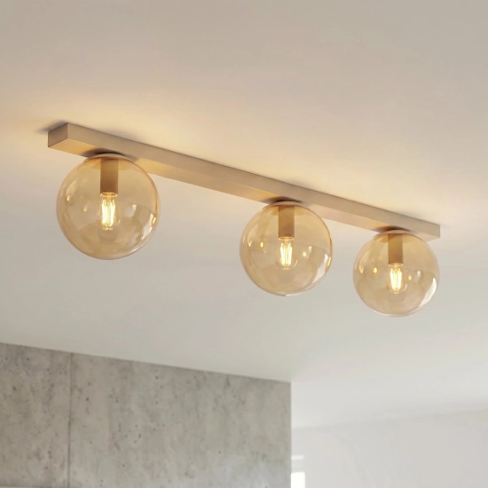 Lampa sufitowa FIT 3 MOKKA AMBER 1714/3 EMIBIG - zdjęcie dodatkowe 4