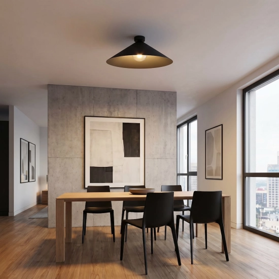 Lampa sufitowa MONO 1L PLAFON BL GRAFIT 1716/1L EMIBIG - zdjęcie dodatkowe 2