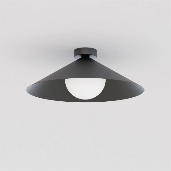 Lampa sufitowa MONO 1M PLAFON BL OPAL 1717/1M EMIBIG - zdjęcie dodatkowe 1