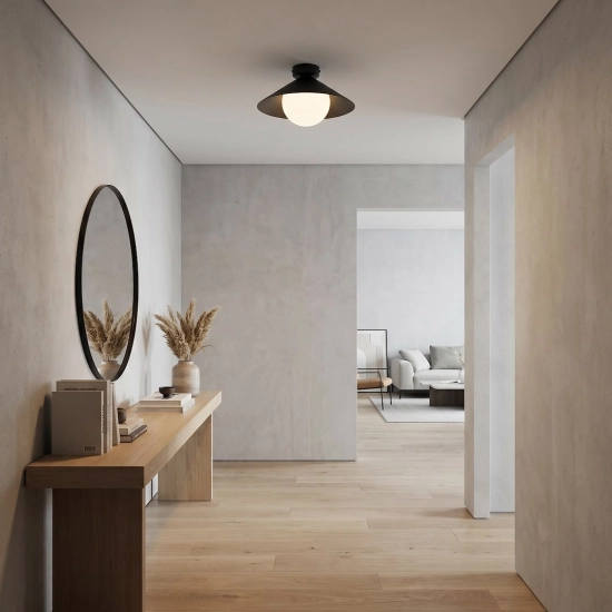 Lampa sufitowa MONO 1S PLAFON BL OPAL 1717/1S EMIBIG - zdjęcie dodatkowe 3