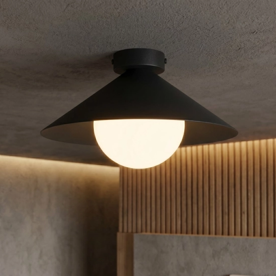 Lampa sufitowa MONO 1S PLAFON BL OPAL 1717/1S EMIBIG - zdjęcie dodatkowe 4