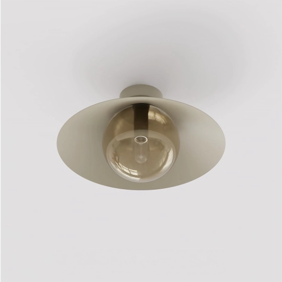Lampa sufitowa MONO 1S PLAFON MOKKA AMBER 1718/1S EMIBIG - zdjęcie dodatkowe 1