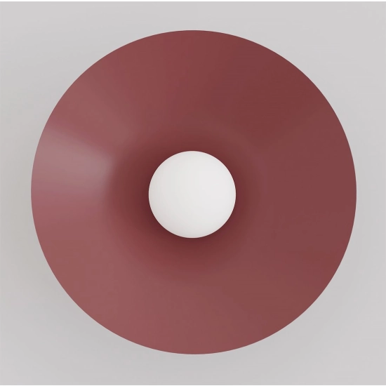 Kinkiet MONO K1L BURGUNDY OPAL 1720/K1L EMIBIG - zdjęcie dodatkowe 2