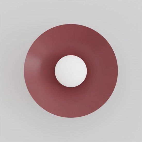 Kinkiet MONO K1M BURGUNDY OPAL 1720/K1M EMIBIG - zdjęcie dodatkowe 1