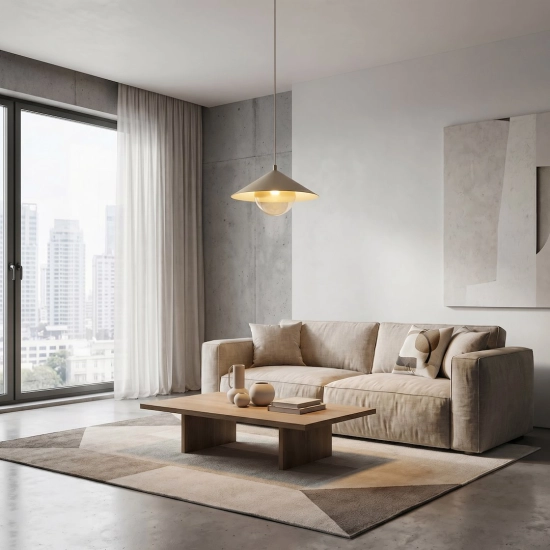 Lampa wisząca MONO 1S MOKKA AMBER 1723/1S EMIBIG - zdjęcie dodatkowe 1
