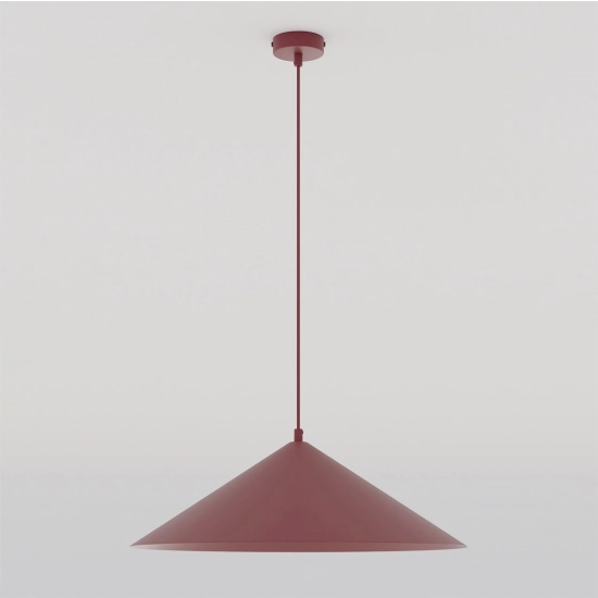 Lampa wisząca MONO 1L BURGUNDY OPAL 1725/1L EMIBIG - zdjęcie produktu