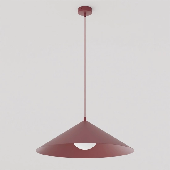 Lampa wisząca MONO 1L BURGUNDY OPAL 1725/1L EMIBIG - zdjęcie dodatkowe 1