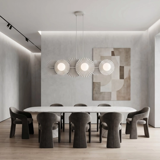 Lampa wisząca UMBRA 6 WHITE 1727/6 EMIBIG