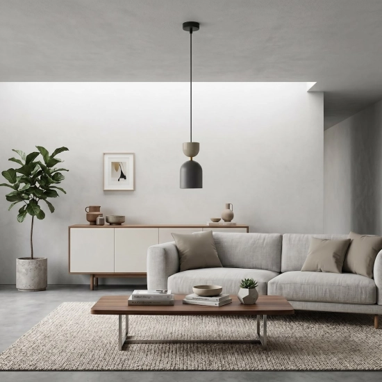 Lampa wisząca GAUDI 1 BLACK MOKKA 1738/1 EMIBIG - zdjęcie dodatkowe 1