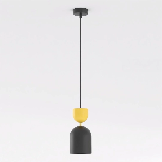 Lampa wisząca GAUDI 1 BLACK ORANGE 1739/1 EMIBIG - zdjęcie produktu
