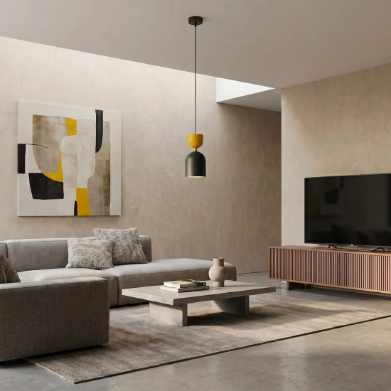 Lampa wisząca GAUDI 1 BLACK ORANGE 1739/1 EMIBIG - zdjęcie dodatkowe 3