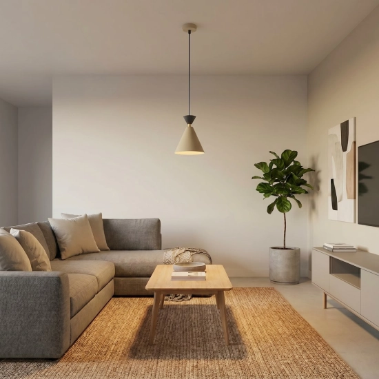 Lampa wisząca KLEVER 1 MOKKA BLACK 1741/1 EMIBIG - zdjęcie dodatkowe 2