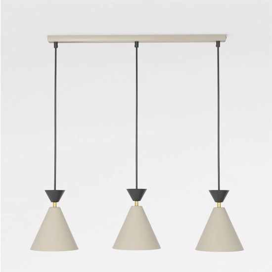 Lampa wisząca KLEVER 3 MOKKA BLACK 1741/3 EMIBIG - zdjęcie dodatkowe 1