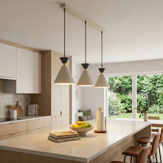 Lampa wisząca KLEVER 3 MOKKA BLACK 1741/3 EMIBIG - zdjęcie dodatkowe 3