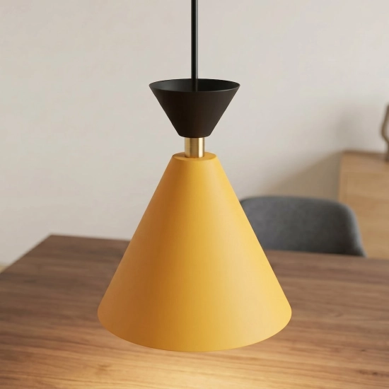 Lampa wisząca KLEVER 1 ORANGE BLACK 1742/1 EMIBIG - zdjęcie dodatkowe 4