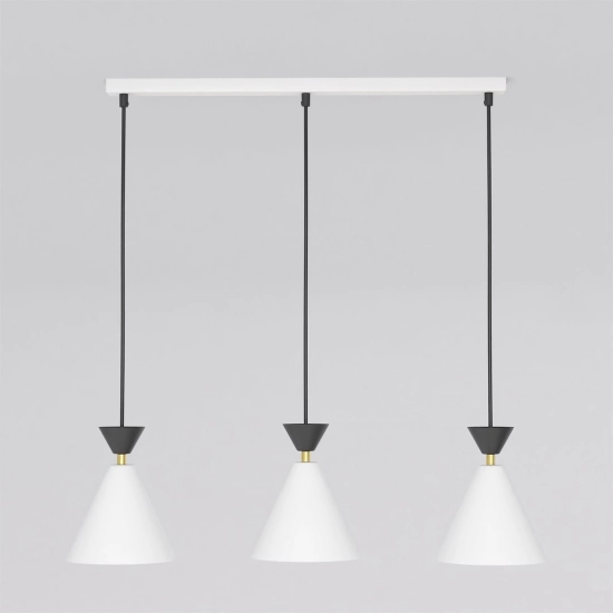 Lampa wisząca KLEVER 3 WHITE BLACK 1743/3 EMIBIG - zdjęcie dodatkowe 1