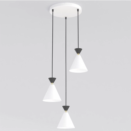 Lampa wisząca KLEVER 3PREM WHITE BLACK 1743/3PREM EMIBIG - zdjęcie produktu