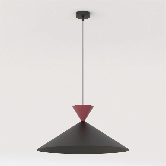 Lampa wisząca RALF 1L BL BURGUNDY 1744/1L EMIBIG - zdjęcie produktu