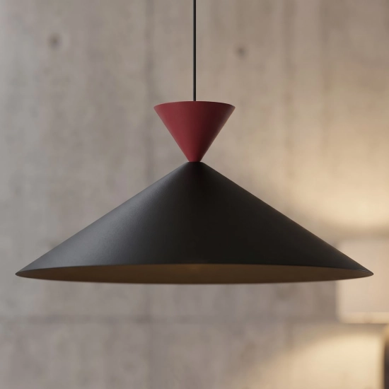 Lampa wisząca RALF 1L BL BURGUNDY 1744/1L EMIBIG - zdjęcie dodatkowe 4
