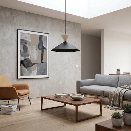 Lampa wisząca RALF 1M BL MOKKA 1745/1M EMIBIG - zdjęcie dodatkowe 2