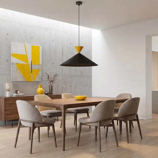 Lampa wisząca RALF 1L BL ORANGE 1746/1L EMIBIG - zdjęcie dodatkowe 2