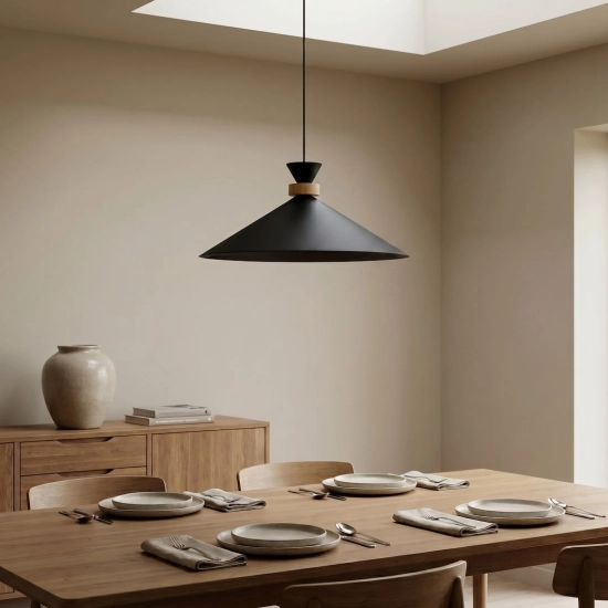 Lampa wisząca OLIVO 1L BLACK 1748/1L EMIBIG - zdjęcie dodatkowe 2