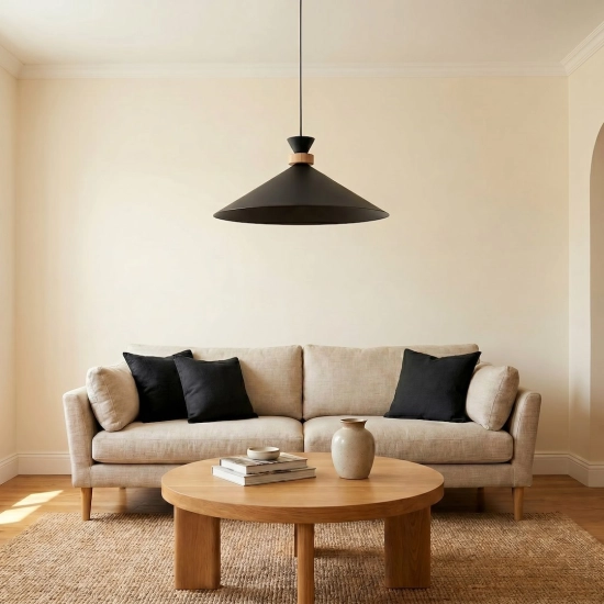Lampa wisząca OLIVO 1L BLACK 1748/1L EMIBIG - zdjęcie dodatkowe 4