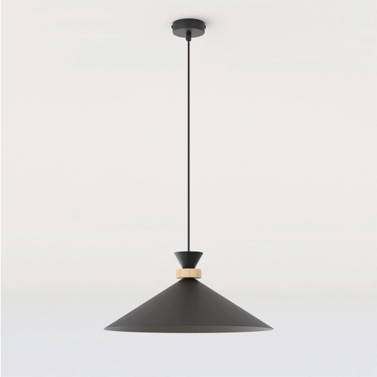 Lampa wisząca OLIVO 1M BLACK 1748/1M EMIBIG - zdjęcie produktu