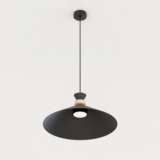 Lampa wisząca OLIVO 1M BLACK 1748/1M EMIBIG - zdjęcie dodatkowe 1
