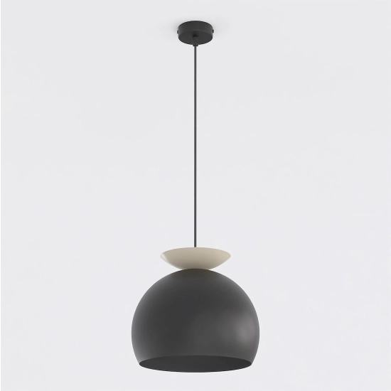 Lampa wisząca GEO 1 BLACK MOKKA 1753/1 EMIBIG - zdjęcie produktu