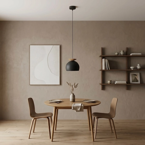 Lampa wisząca GEO 1 BLACK MOKKA 1753/1 EMIBIG - zdjęcie dodatkowe 2