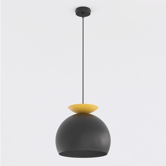 Lampa wisząca GEO 1 BLACK ORANGE 1754/1 EMIBIG - zdjęcie produktu