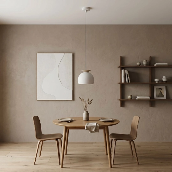 Lampa wisząca GEO 1 WHITE MOKKA 1757/1 EMIBIG - zdjęcie dodatkowe 2