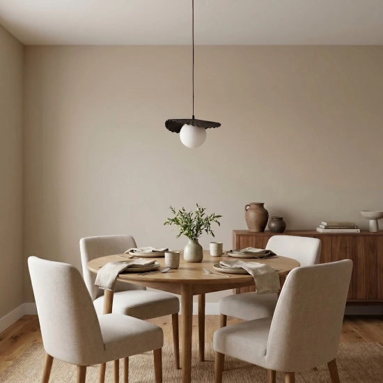 Lampa wisząca FLORA 1 BLACK OPAL 1758/1 EMIBIG - zdjęcie dodatkowe 2