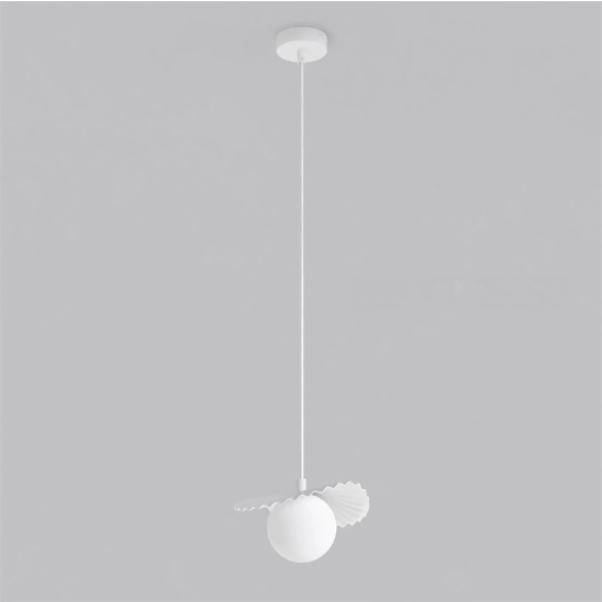 Lampa wisząca FLORA 1 WHITE OPAL 1759/1 EMIBIG - zdjęcie produktu